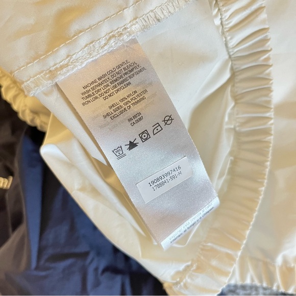 COLUMBIA Colour-block Pullover Windbreaker, Blue/White,  M - Picture 8 of 9